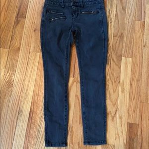 Free People Black Skinny Denim